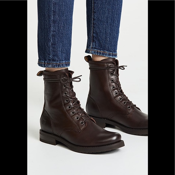 Frye Shoes - Frye Veronica combat boots